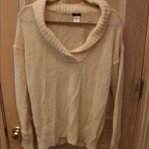 JCrew cream sweater